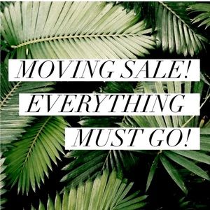Moving sale!